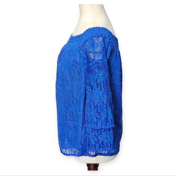 NEW Lilly Pulitzer Gorgeous Lace Tobyn Top - Picture 5 of 8